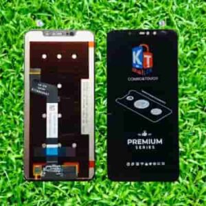 LCD with Touch Screen for Xiaomi Mi A2 Lite - White (display glass combo folder)