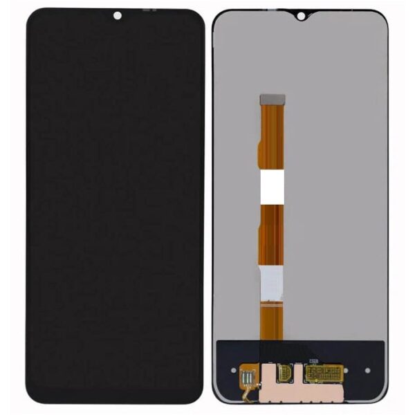 LCD with Touch Screen for Vivo T1x Black (di Vivo T1x Blacksplay glass combo folder)