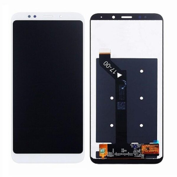 LCD with Touch Screen for Xiaomi Redmi 5 Plus - White (display glass combo folder)
