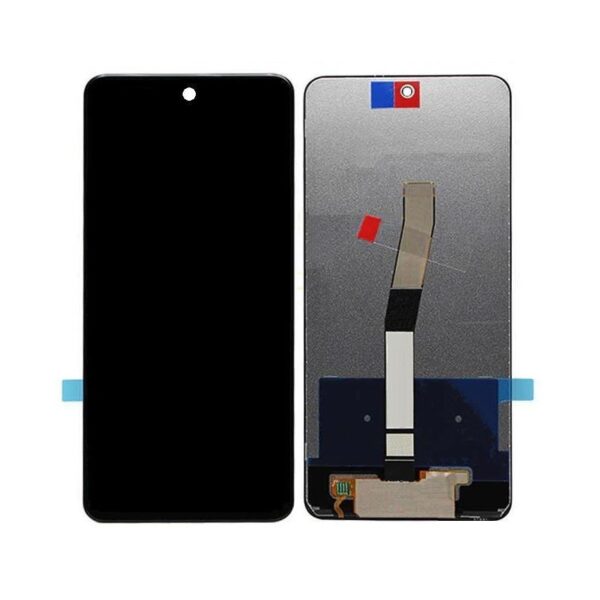 LCD with Touch Screen for Xiaomi Redmi Note 9 Pro - Black (display glass combo folder)