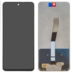 LCD with Touch Screen for Xiaomi Redmi Note 9S -  BLACK (display glass combo folder)