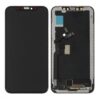 LCD with Touch Screen for Apple iPhone X - Grey (display glass combo folder)
