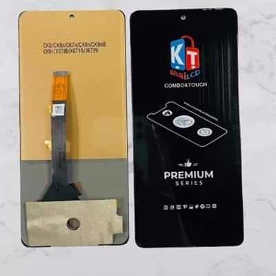 LCD with Touch Screen for Tecno  X6739 (display glass combo folder)
