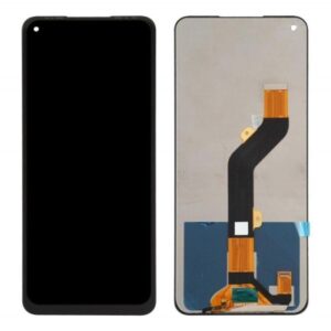 LCD with Touch Screen for Tecno KE7 (display glass combo folder)