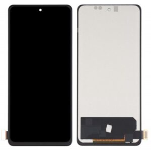 LCD with Touch Screen for Vivo S15 - Black (display glass combo folder)