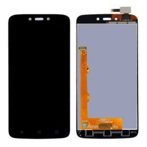 LCD with Touch Screen for Moto C Plus (display glass combo folder)